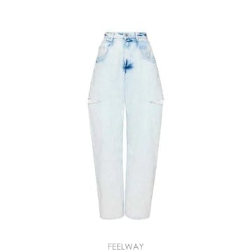 Maison Margiela 26FW ���������� ���� ���� S51LA0185M30045 961 BLEACHED INDIGO BLUE26FW ���������� ���� ���� S51LA0185M30045 961 BLEACHED
