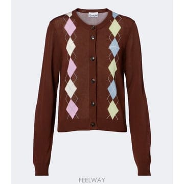 GANNI 26 FW ���� Argyle ��ư ����� TP57941745026 FW ���� Argyle ��ư ����� TP579417450