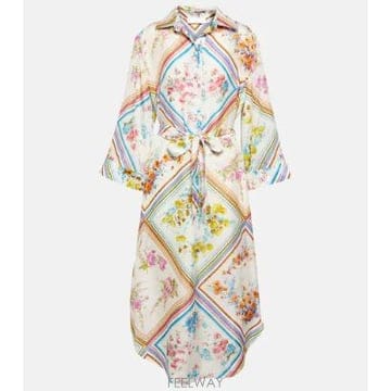 Zimmermann 26 FW ���Ӹ� Halcyon �÷η� ��ũ �̵� �巹�� TP57942049926 FW ���Ӹ� Halcyon �÷η� ��ũ �̵� �巹�� TP5794204
