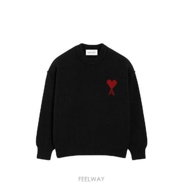 Ami �׶�����Ÿ �ؿ� �ƹ� ���� AMI DE COEUR WOOL CREWNECK ������ UKS838D018009�׶�����Ÿ �ؿ� �ƹ� ���� AMI DE COEUR WOOL CREWNECK 
