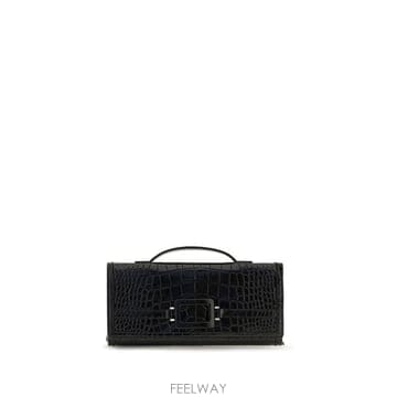Roger Vivier �ؿ� ���¸���� AW26 ���� ��� ���� �� ��� ũ��Ŀ���� ���� Ŭ��ġ RBWAORC2205VV5_B9�ؿ� ���¸���� AW26 ���� ��� ���� �� ��� ũ��Ŀ
