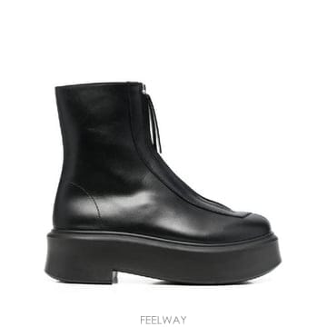 THE Row �׶�����Ÿ �ؿ� ���ο� ���� ZIPPED LEATHER ���� F1144L64RBLK�׶�����Ÿ �ؿ� ���ο� ���� ZIPPED LEATHER ���� F1144L