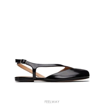 Maison Margiela �������������� Ballet flats with tabi cutout S58WP0295P8193T8013 TP�������������� Ballet flats with tabi cutout S58WP0295