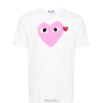 Comme des Garcons 26SS �ĵ������� ��ư T ���� AXT106051PINK TP57098090826SS �ĵ������� ��ư T ���� AXT106051PINK TP570980908