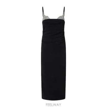 | Other Brand | 26SS Pinko ���� midi �巹�� with rhinestones 106637A31PZ99 TP570926SS Pinko ���� midi �巹�� with rhinestones 106637A31