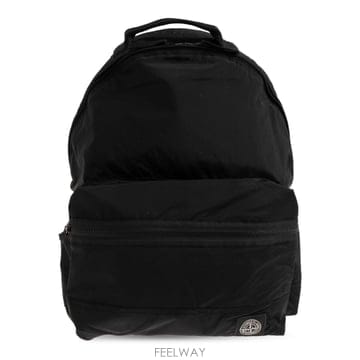 26 FW 스톤 아일랜드 로고 패치 지퍼 백팩 V0029 L2S159200016S0251