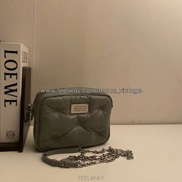 Maison Margiela / 메종 마르지엘라 그레이 글램슬램 체인 숄더백