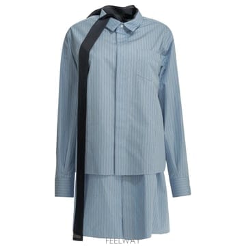 Sacai [V90]��ī�� 26 08615458 ���� ���ǽ� �巹�� �� �̵� �̴� �� �ƽõ巹�� ������Ʈ Short s[V90]��ī�� 26 08615458 ���� ���ǽ� �巹�� �� �̵� ��