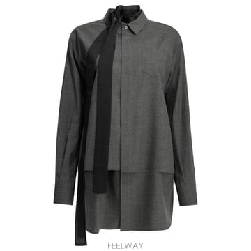 Sacai [V90]��ī�� 26 08566301 ���� ���ǽ� �巹�� �� �̵� �̴� �� �ƽõ巹�� ������Ʈ Short w[V90]��ī�� 26 08566301 ���� ���ǽ� �巹�� �� �̵� ��