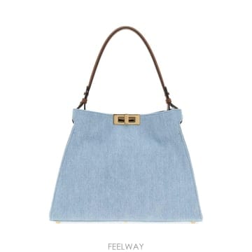 FENDI [X45]��� 8BN368AY6P F1WM6 ���� ��Ʈ�� ���۹� ž�ڵ�� �ڵ�� Denim medium Fe[X45]��� 8BN368AY6P F1WM6 ���� ��Ʈ�� ���۹� ž�ڵ��