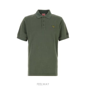 Kenzo [X45]���� FG65PO1594PU 51 ���� ���� ���ɼ��� Khaki piquet polo shirt[X45]���� FG65PO1594PU 51 ���� ���� ���ɼ��� Khaki piq