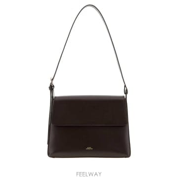 A.P.C. [X45]����� PXBRUF61924 CAV ���� ũ�ν��� ����� �̴Ϲ� ž�ڵ�� Dark brown lea[X45]����� PXBRUF61924 CAV ���� ũ�ν��� ����� �̴�