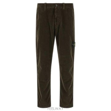 26 FW 스톤 아일랜드 로고 패치 스트레이트 레그 팬츠 V0078 L2S153100059S0212