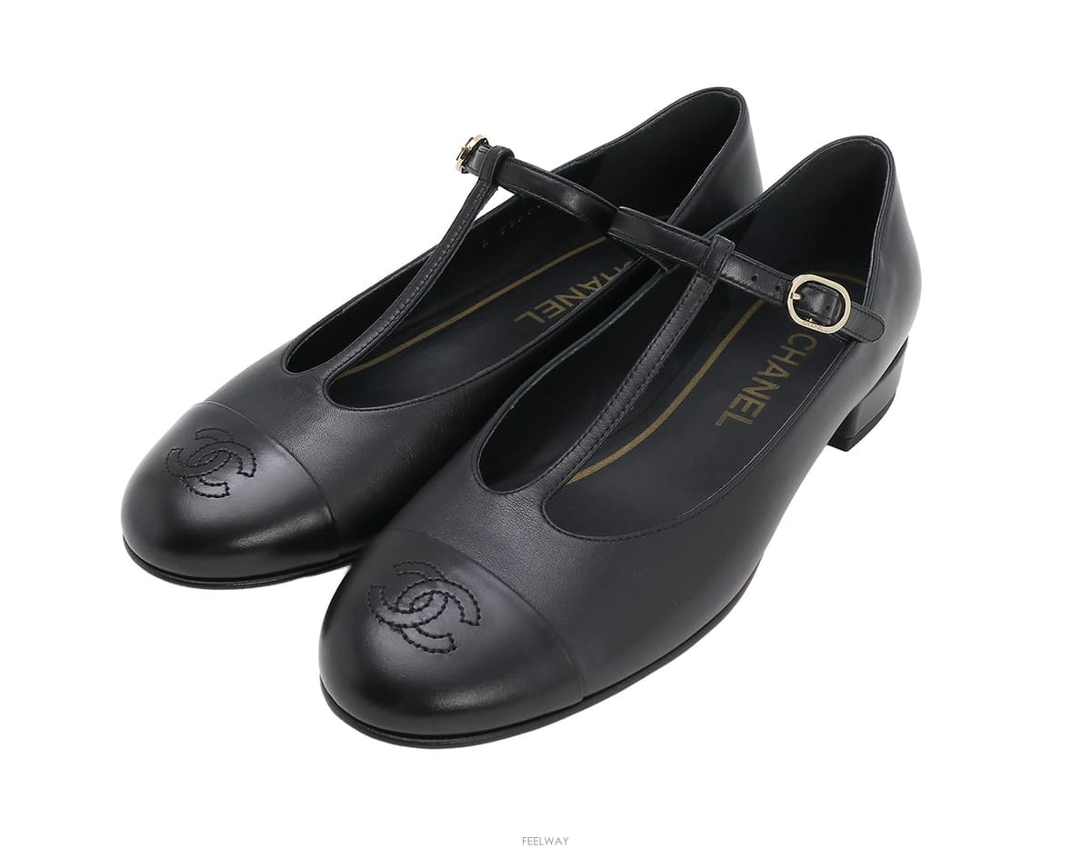 CHANEL ���� T ��Ʈ�� �޸����� ���� 37 1/2C 77459���� T ��Ʈ�� �޸����� ���� 37 1/2C 77459