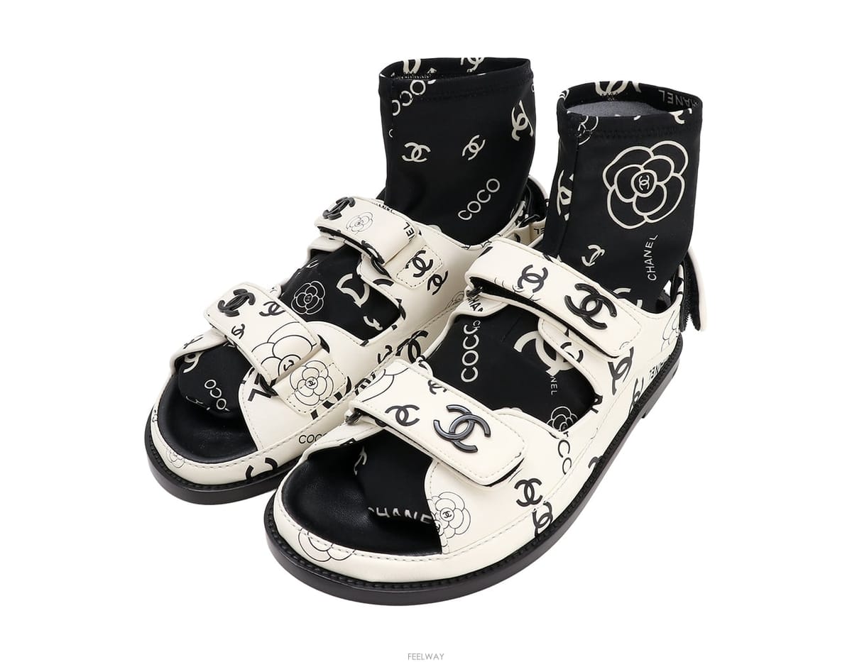 CHANEL ���� ����Ƽ�� ��ũ�� ���� �轺 SET ȭ��Ʈ ���� 37 1/2C 77487���� ����Ƽ�� ��ũ�� ���� �轺 SET ȭ��Ʈ ���� 37 1/2C