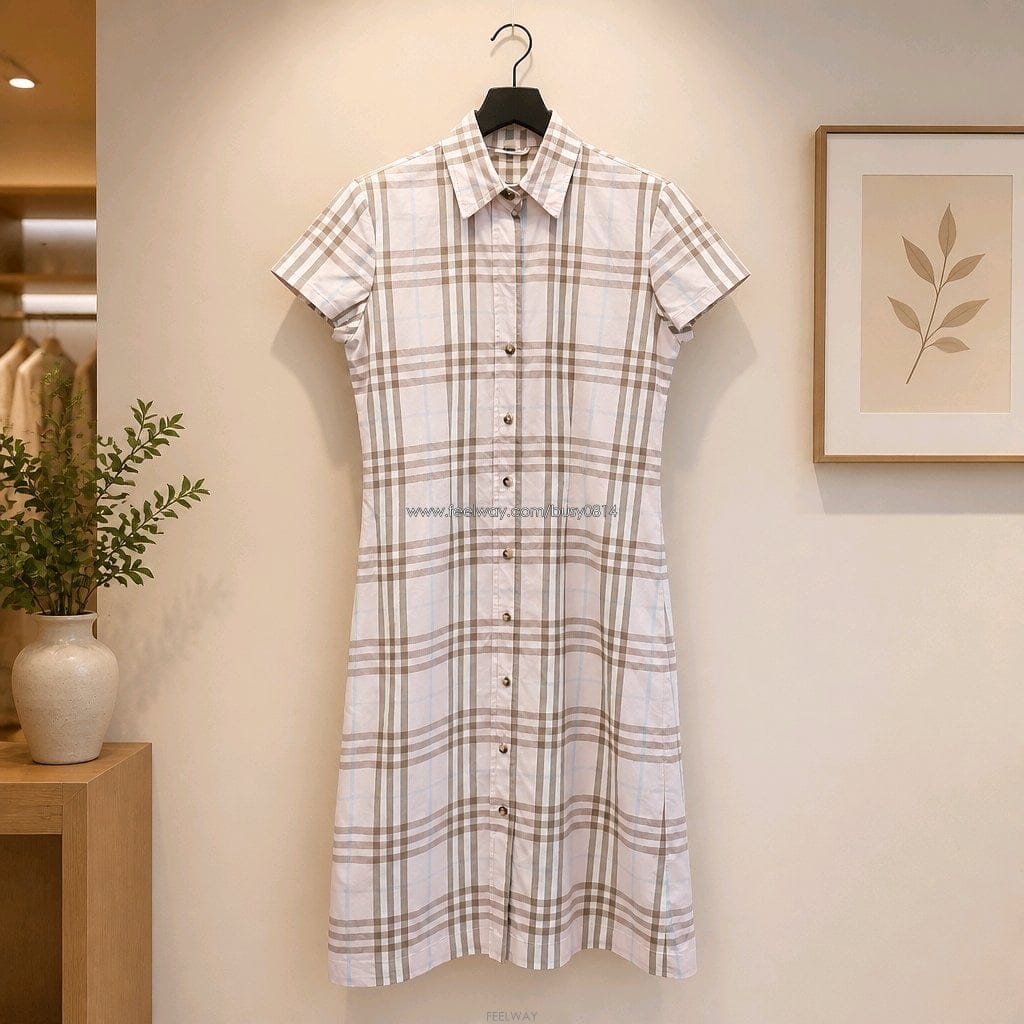 Burberry ���üũ ���� ���� ���ǽ� UK 6��������üũ ���� ���� ���ǽ� UK 6������