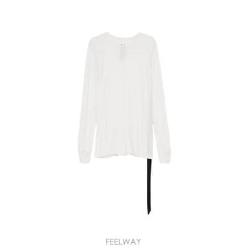 Rick Owens DRKSHDW LEVEL LS T MILK DU01F4260 BH 11DRKSHDW LEVEL LS T MILK DU01F4260 BH 11