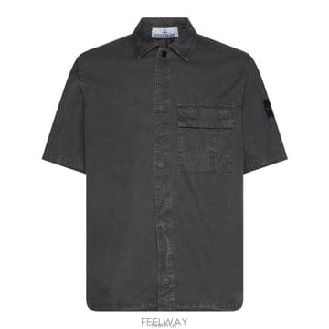 26 FW 스톤 아일랜드 숏슬리브 유틸리티 셔츠 V0165 L1S151200031S00WN