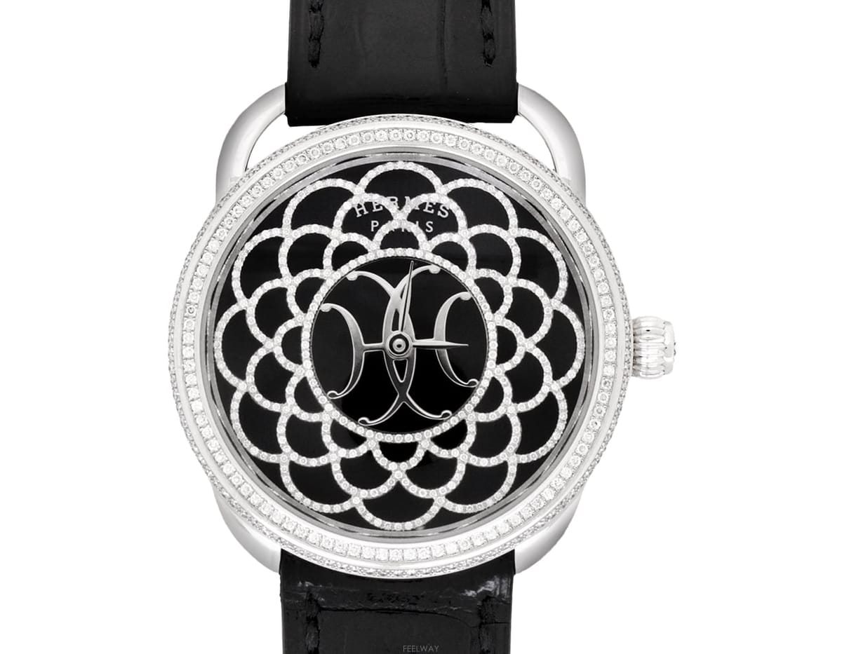 HERMES �����޽� �ƽ� H ���� ��ġ 34MM ȭ��Ʈ��� ���̾Ƹ�� AR6.A9A 77505�����޽� �ƽ� H ���� ��ġ 34MM ȭ��Ʈ��� ���̾Ƹ�� A