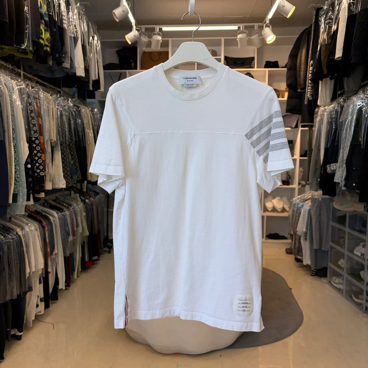 Thom Browne ����� �缱 ���� �ڼ� ��������� �缱 ���� �ڼ� ����