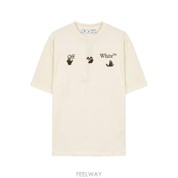 Off White (�ؿܹ��) ����ȭ��Ʈ Off White �ΰ� ����Ʈ ũ��� Ƽ���� 44OWOS26T056(�ؿܹ��) ����ȭ��Ʈ Off White �ΰ� ����Ʈ ũ��� Ƽ