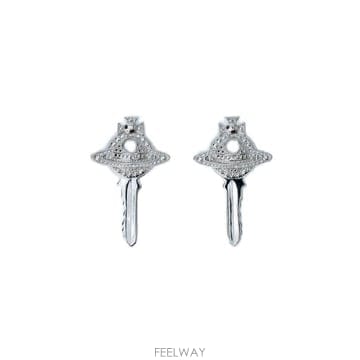 ViVienne westwood (�ؿܹ��) ���ȿ���Ʈ��� ���� ����Ʈ��� Ŀ���� Ű ��� �̾ 6201039D01P019(�ؿܹ��) ���ȿ���Ʈ��� ���� ����Ʈ��� Ŀ���� 