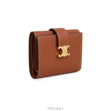 CELINE ���Ϲ߼� ������ Fine strap wallet Nino in supple grained calfskin���Ϲ߼� ������ Fine strap wallet Nino in supple grain