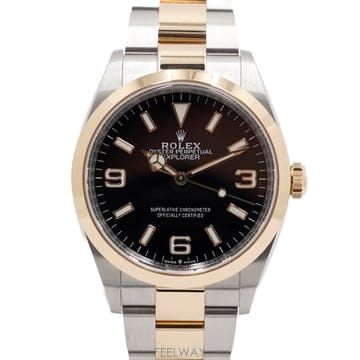 Rolex �ѷ��� 124273 18K����޺� �ͽ��÷η� ���̽��� 36mm ��ƿ ���� �ð�aa66132�ѷ��� 124273 18K����޺� �ͽ��÷η� ���̽��� 36mm ��