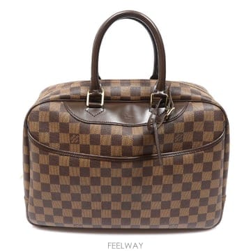 Louis Vuitton(루이비통) N47272 다미에 에벤 캔버스 보울링 베니티 도빌 토트백