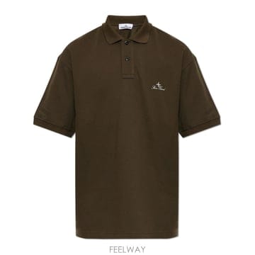 26 FW 스톤 아일랜드 로고 엠브로이더드 숏슬리브 폴로 셔츠 V0078 L2S152200002S0039
