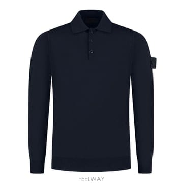 26 FW 스톤 아일랜드 롱슬리브 폴로 셔츠 네이비 V0020 L2S155100076S00FC
