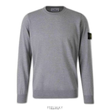 26 FW 스톤 아일랜드 로고 패치 크루넥 롱슬리브 점퍼 V0M49 L2S155100071S00C4