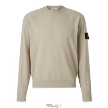 26 FW 스톤 아일랜드 로고 패치 크루넥 롱슬리브 스웨터 V0095 L2S155100007S00A1