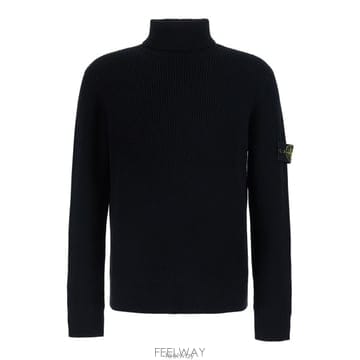 26 FW 스톤 아일랜드 로고 패치 리브드 스웨터 V0029 L2S155100052S00C2