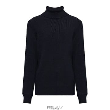 26 FW 스톤 아일랜드 로고 패치 리브드 스웨터 V0020 L2S155100052S00C2