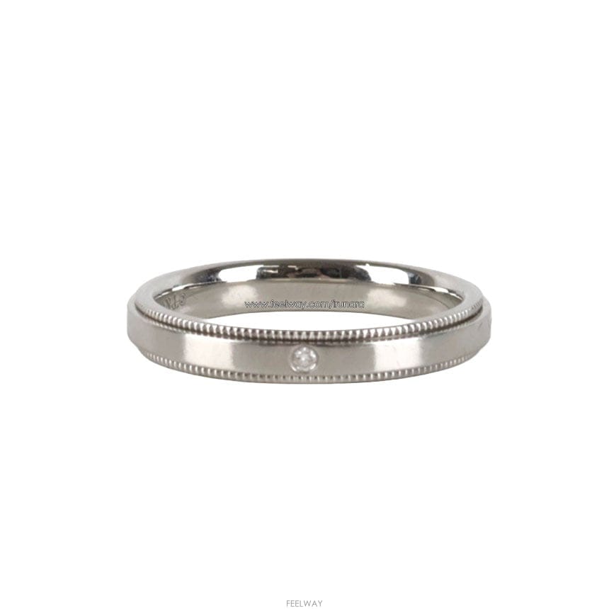 TIFFANY & Co [�߰���ǰ�ٿ�] Ƽ�ĴϾ��� ���Դ� �б׷��� ��� �� ���̾� ���� 3mm 5.5ȣ 74789412[�߰���ǰ�ٿ�] Ƽ�ĴϾ��� ���Դ� �б׷��� ��� �� ����