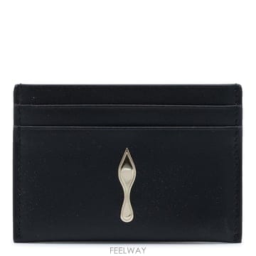 Christian Louboutin [Q11]ũ����������� 1265050CM6S ���� ī������ BLACK LEATHER CARD HOLDER[Q11]ũ����������� 1265050CM6S ���� ī������ BLACK LE
