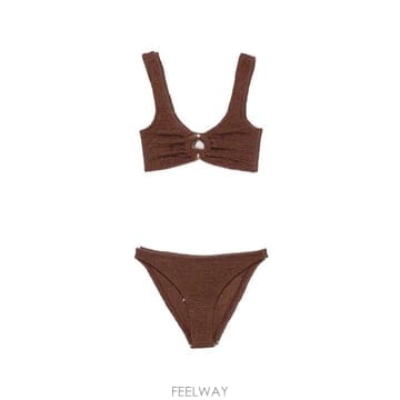 | Other Brand | [A94]HUNZA G JULIA BIKINIMETALLIC CHOCOLATE ���� ��ġ���� ������ HUNZ[A94]HUNZA G JULIA BIKINIMETALLIC CHOCOLATE ���� ��ġ