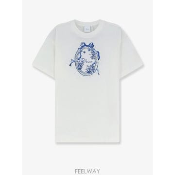 DIOR [N85]��� 643T12A4C35 ���� Ƽ���� �μҸ� ��Ҹ� ž DIOR Dioriviera Cotton[N85]��� 643T12A4C35 ���� Ƽ���� �μҸ� ��Ҹ� ž DIO