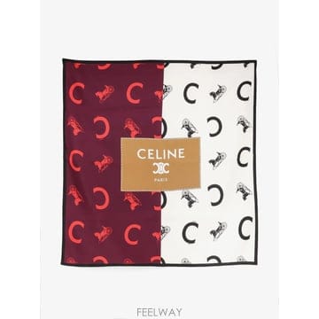 CELINE [N85]������ 2AW902R45 ���� ��ī�� ���÷� �񵵸� CELINE Silk foulard[N85]������ 2AW902R45 ���� ��ī�� ���÷� �񵵸� CELINE