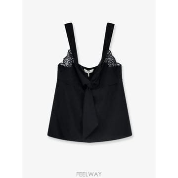 Chloe [N85]���ο� CH26UHT77005 ���� Ƽ���� �μҸ� ��Ҹ� ž CHLOE Silk top with l[N85]���ο� CH26UHT77005 ���� Ƽ���� �μҸ� ��Ҹ� ž 