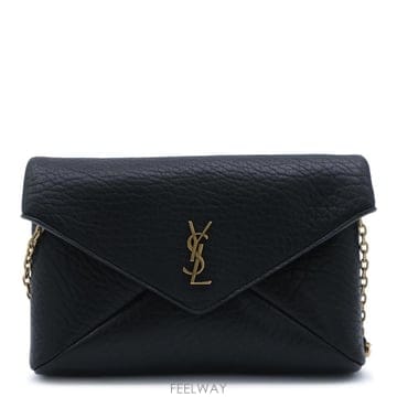 Saint Laurent [S27]���ζ� 855569AACYT1000 ���� ���� �̴Ϲ� ����� BLACK LEATHER CASSAND[S27]���ζ� 855569AACYT1000 ���� ���� �̴Ϲ� ����� BL