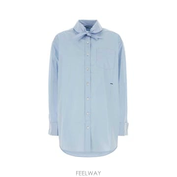 PRADA [X45]����� P470JRSOOO1XV2 F0M10 ���� ���� ���� ����콺 Light blue popli[X45]����� P470JRSOOO1XV2 F0M10 ���� ���� ���� �����