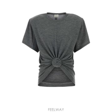 | Other Brand | [X45]MAGDA BUTRYM 349726 GREY ���� ������ ��Ʈ ����� Grey wool t shir[X45]MAGDA BUTRYM 349726 GREY ���� ������ ��Ʈ ����� 