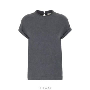 Brunello Cucinelli [W63]���ڷ� ��ġ�ڸ� M0T18BD200 CV563 ���� Ƽ���� ���� ž T SHIRT[W63]���ڷ� ��ġ�ڸ� M0T18BD200 CV563 ���� Ƽ���� ��