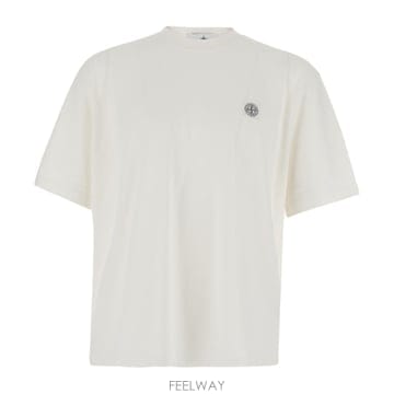 26 FW 스톤 아일랜드 숏슬리브 크루넥 티셔츠 V0001 L2S152100030S0500