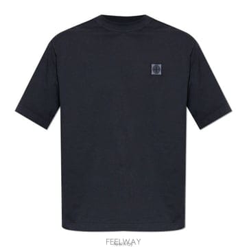 26 FW 스톤 아일랜드 숏슬리브 크루넥 티셔츠 V002A L2S152100030S0500