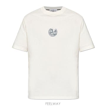 26 FW 스톤 아일랜드 숏슬리브 크루넥 티셔츠 베이지 V0093 L2S152100001S0533