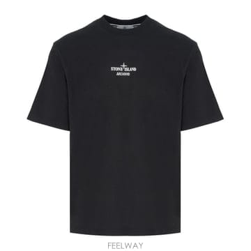 26 FW 스톤 아일랜드 로고 프린트 크루넥 티셔츠 V0029 L2S152100033S0091