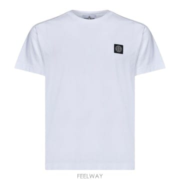 26 FW 스톤 아일랜드 로고 패치 크루넥 티셔츠 V0001 L2S152100027S0013